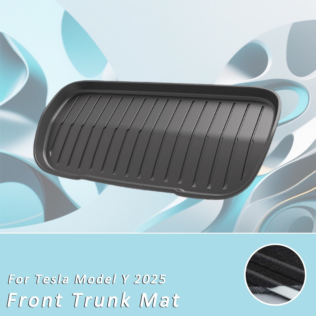 Front Mat for Tesla Model Y Juniper 2025 Boot Liner Luggage Tray Cargo Cover