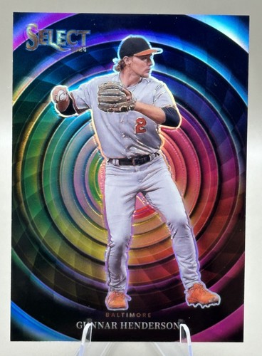 Gunnar Henderson #5 2024 Panini Select Color Wheel card