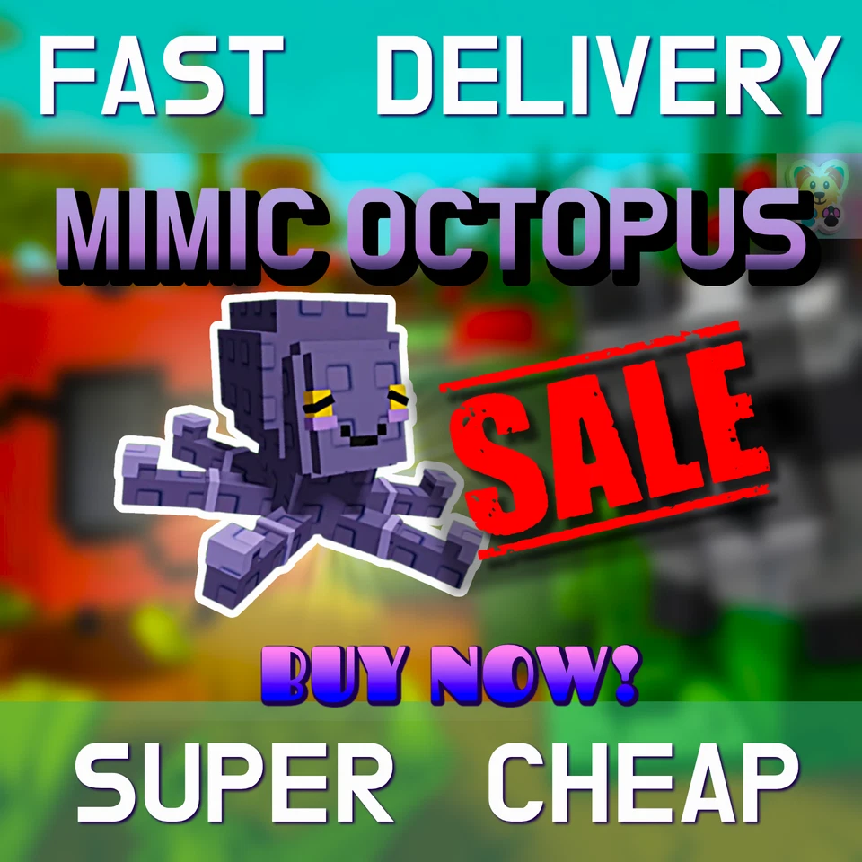 🏷️SALE 🦑MIMIC OCTOPUS 🎮ROBLOX 🪴Grow a Garden | CHEAP | FAST | RELIABLE✅