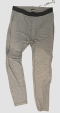 NWT Smartwool VRST X Men's Base Layer Tights Merino Wool Gray Size XXL 2XL