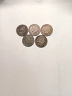 lot of 5  indian head pennies