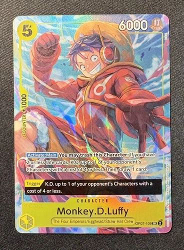 Monkey.D.Luffy (Illustration Box Vol.3) OP07-109 Promo One Piece Card Game