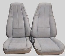 1992-1995 Jeep Wrangler Yj Light Grey Cloth Driverpassenger Front Seat Pairset