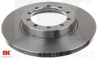 2X Bremsscheibe Nk 202586 2 Bremsscheiben Hinterachse Hinten FüR Ford