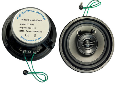 Front speaker set Mercedes W124 1248203902 2 way plug and play