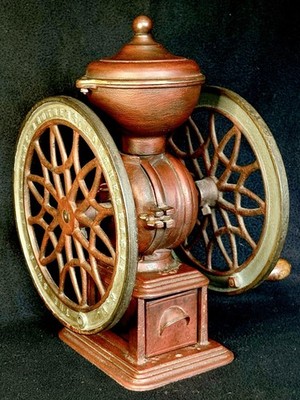 Antique LANE BROTHERS THE SWIFT  COFFEE MILL GRINDER New York