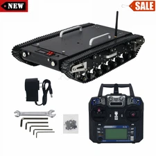 WT-500S Tank Chassis Robot Remote Control w/Complete Electronic Control System