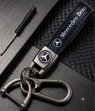 Edler Mercedes Benz Schlüsselanhänger Leder Schwarz C63 CLK E63 Edler Mercedes Benz Schlüsselanhänger Leder Schwarz C63 CLK E63