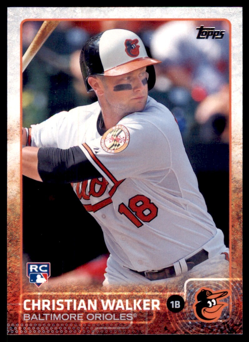 2015 Topps Christian Walker Baltimore Orioles #549 2100