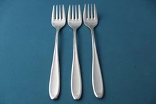 3 Salad Forks WMF Cromargen ARTISAN Glossy 18/8 Stainless Korea 7"