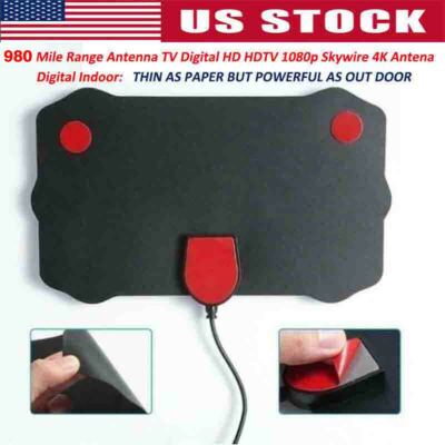 4K Amplificatore Antenna Digitale 1080P HD 300 Miglia Booster - Foto 7