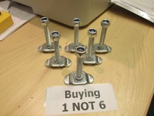 Track Butterfly Clip Mountings  45mm THREAD Fits Unwin / Koller Track  New