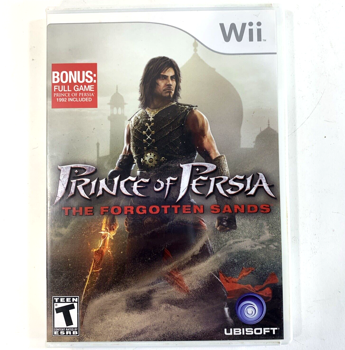 Prince of Persia: Forgotten Sands (Nintendo Wii, 2010) Game Case