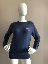 Junk Food Womens Graphic Give Me A Break Blue Long Sleeve T Shirt Size XS