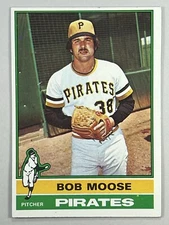 1976 Topps #476 Bob Moose Pittsburgh Pirates