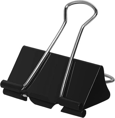 2 Inch Extra Large Binder Clips 48 Pack, Jumbo Paper Clips, Big Paper Clamps, Bi