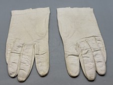 Vintage White Gloves Size 7 Made in Italy Carretto Lavaritt