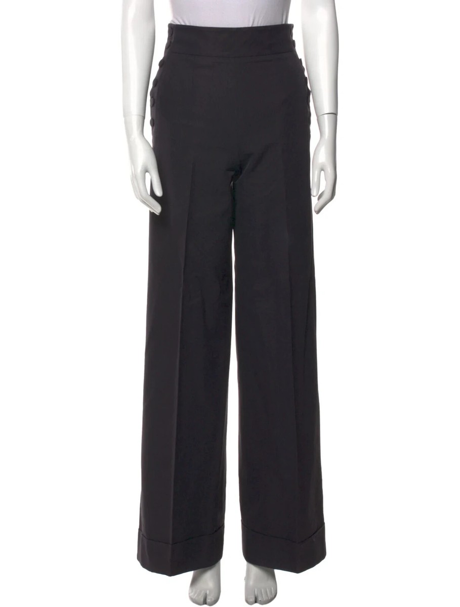 【送料&関税込】Stella McCartney Loose Leg Pants STELLA MCCARTNEY Wide-leg pleated crepe pants | NET-A-PORTER