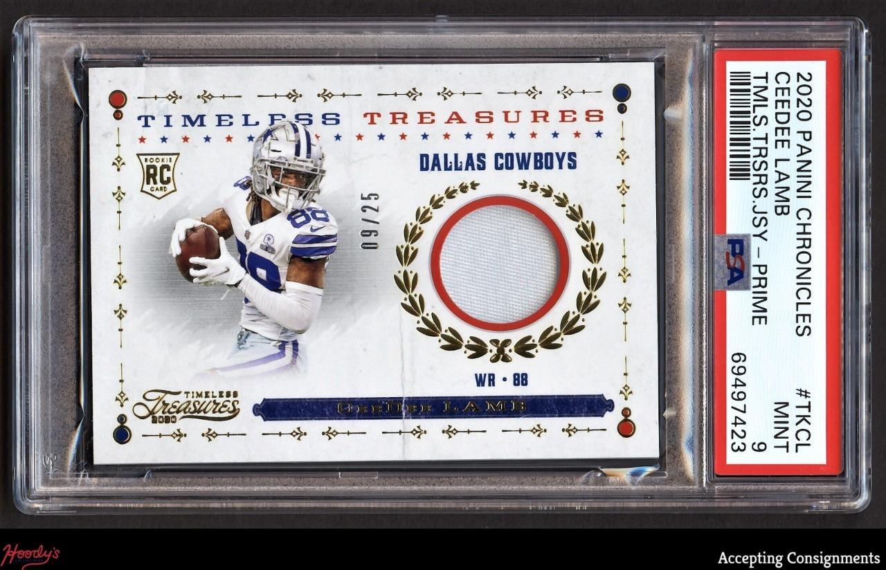 CeeDee Lamb Panini Chronicles Timeless Treasures Jersey #TKCL Prime