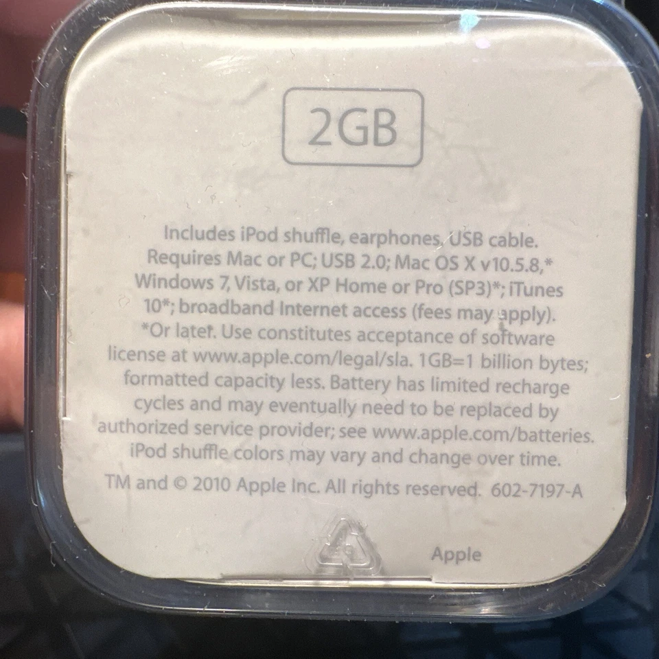 Apple iPod Shuffle (New/Sealed) 4th Generation 2GB - Model MC645LL/A MP3 - Image 2 of 4