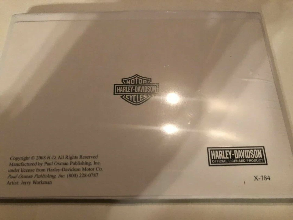 TARJETAS DE NAVIDAD HARLEY DAVIDSON #X784 HARLEY DECORADAS CON LUCES DE NAVIDAD (10) Foto 2 de 4