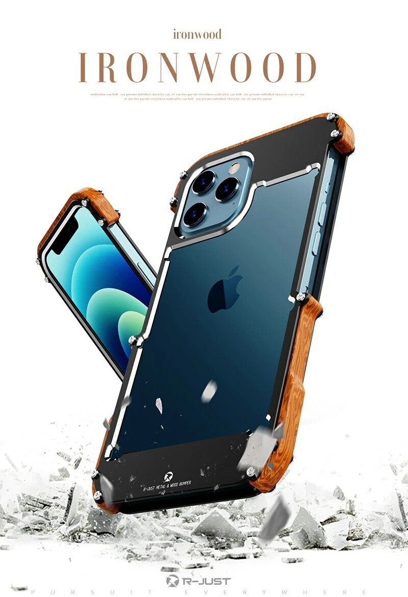 Bumper Metal Frame Shockproof Protective Designer iPhone Case For iPhone 12  SE 11 Pro Max X XS Max XR 7 8 Plus