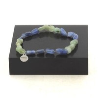 Mineralien Und Steine PréCieuses. Armband Perlen Kyanit GrüN Du Brazilien +