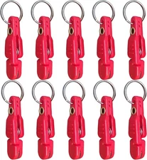 10pcs Release Clip Planer Board Downrigger Trolling weight Clip Ship Red