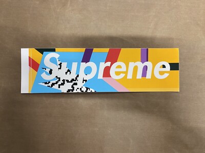 Supreme Mendini Box Logo Sticker