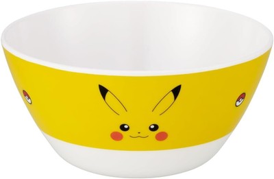 New Skater Small Bowl Melamine Bowl Pokemon Pikachu Face 500ml MBL4P-A Japan