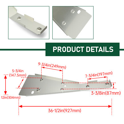Full Frame Engine Skid Plate Glide For Honda TRX400EX 400EX 400X