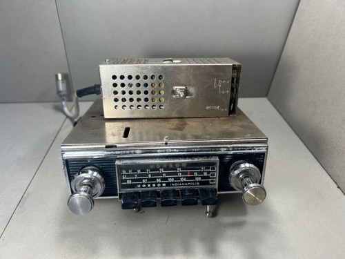 Vintage Voxson Indianapolis Autoradio 1968, mit Verstärkermodul alles lesen - Bild 1 von 9