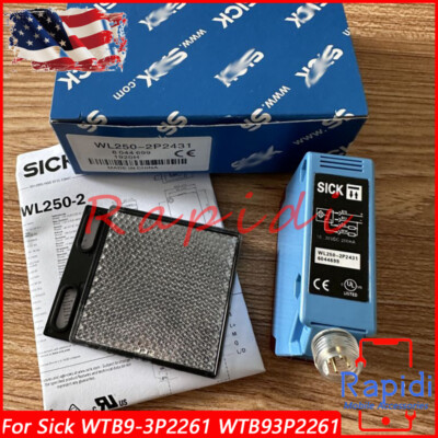 NEW For SICK WL250-2P2431 WL250-P430 Photoelectric Sensor Switch PNP 10-30V