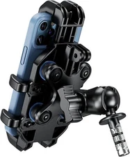 BRCOVAN Fork Stem Cell Phone Mount Holder for Motorcycle Adjustable Heavy Duty