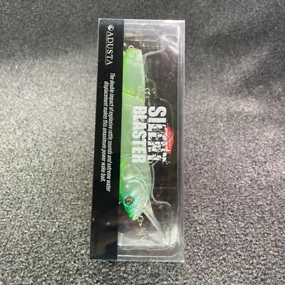 Adusta Silent Blaster Jointed Wake Bait Swimbait Lure 4.6'' 1.6oz - Ghost Lime