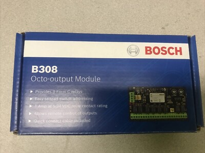 Bosch B308 SDI2 8-output Expansion Module programmable relays NEW IN ...