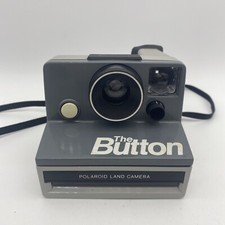 Polaroid SX-70 The Button Instant Film Camera
