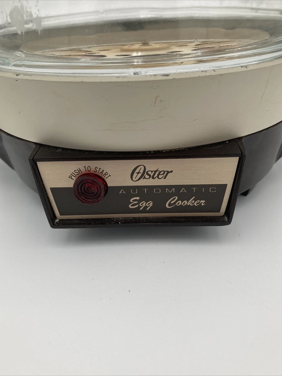 Vintage Oster Automatic Electric Egg Cooker Poacher 579-16B Tested Working