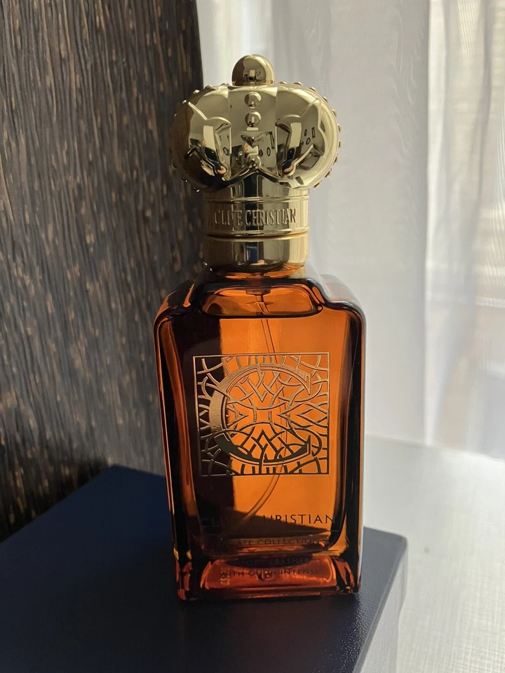 CLIVE CHRISTIAN C CUERO AMADERADO para HOMBRE 50 ml/1,6 fl oz Perfume Spray NUEVO SIN CAJA Foto 2 de 4