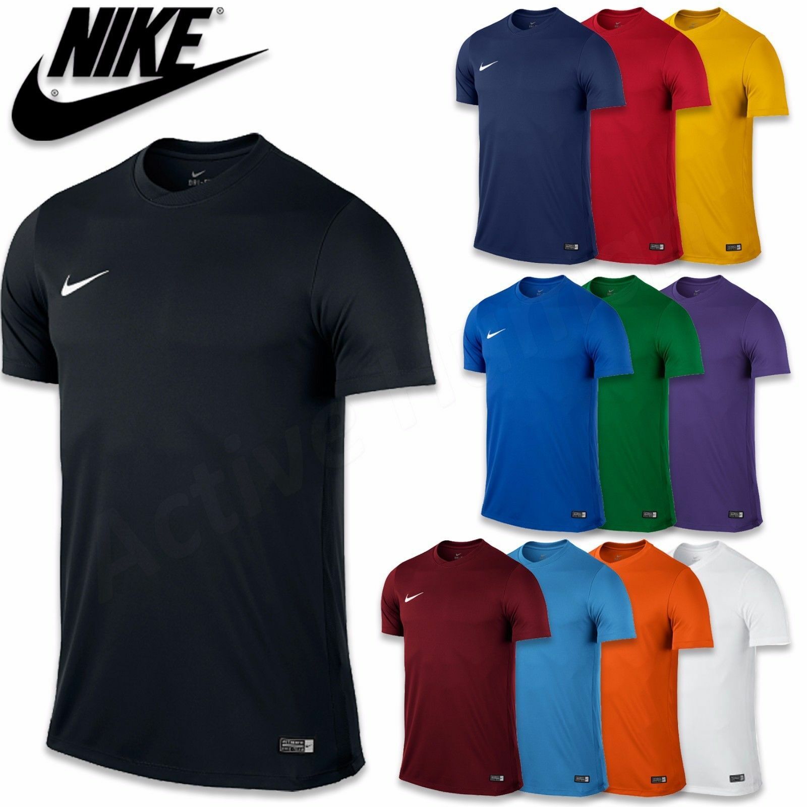 Camiseta Nike para Hombre Gimnasio Deportiva Camiseta Top Talla S Med Grande XXL Negra Azul Marino | eBay