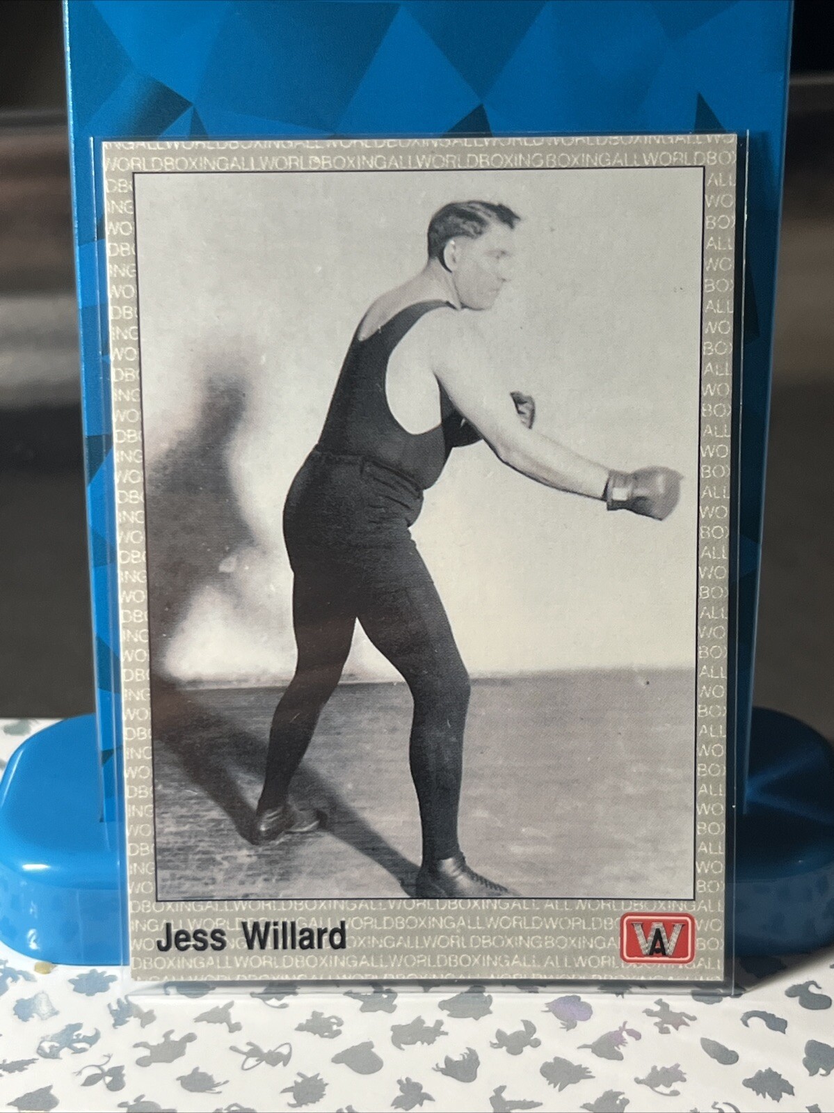 1991 All World Boxing Card (#76 Jess Willard)