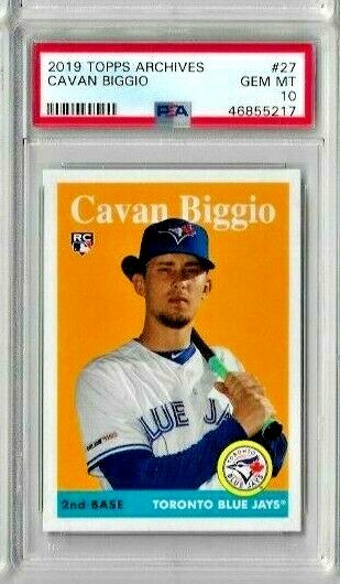 2019 Topps Archives Cavan Biggio PSA 10 RC