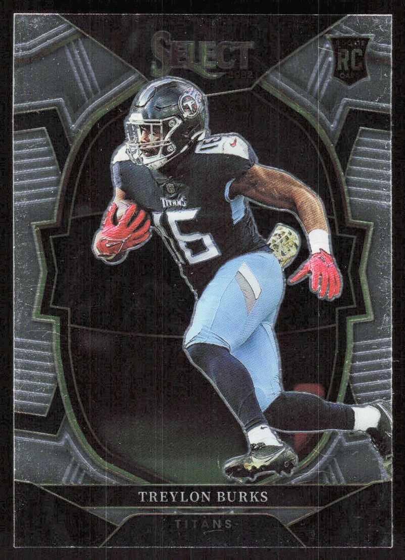 2022 8833A Panini Select Treylon Burks Rookie Tennessee Titans #39