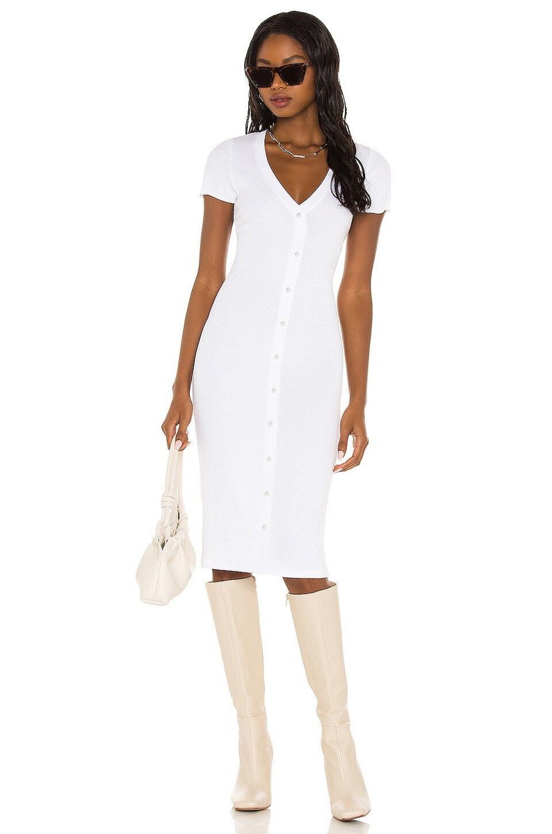 revolve short white dress Charlotte Mini Dress