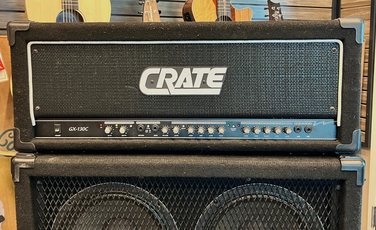 Crate GX 130C RARE 90 s Guitar Amp Head Black