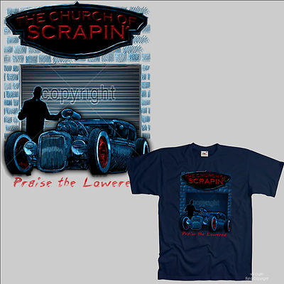* T-Shirt Lowrider Hot Rod Kustom jumpcar vintage car oldtimer Rockablly *1104
