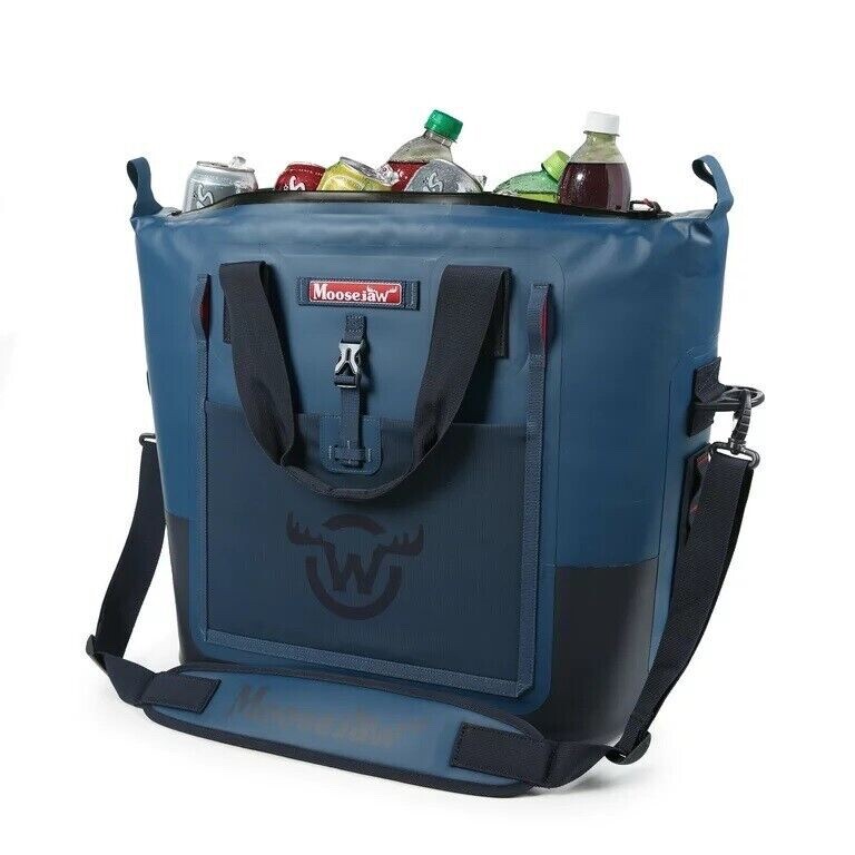 Moosejaw 42 Can Chilladilla Soft-Sided Cooler Tote Dark Denim