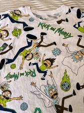 Rick and Morty T Shirt size Large Cartoon Network
