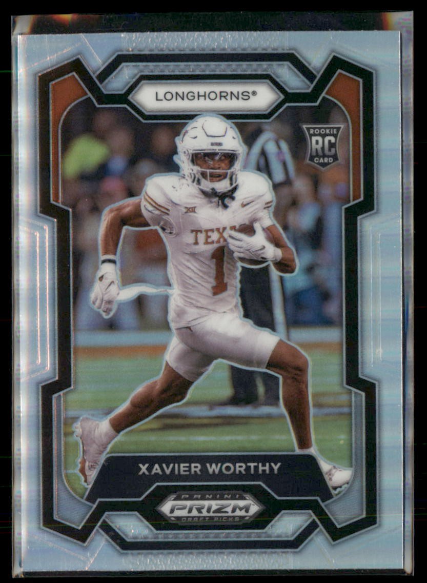 2024 Panini Prizm Draft Picks #153 Xavier Worthy Silver