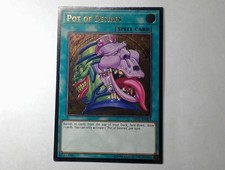 Yugioh TOPF DER BEGIERDEN , op11-en003 Ultimate Rare englisch Near Mint 